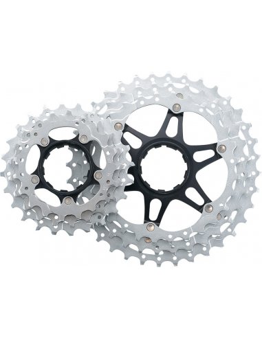 CASSETTE SHIMANO CS-M771 PLATA...