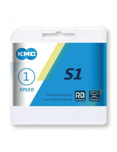 CADENA KMC S1 RB 1/2x1/8 ANCHA 112...