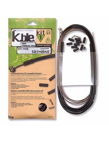 KIT FRENO INOXIDABLE  MTB COMPATIBLE...