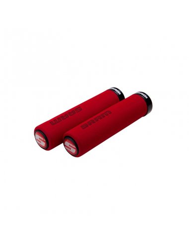 JUEGO DE PUÑOS SRAM ESPUMA 129 mm ROJO