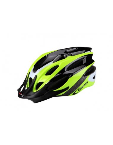 CASCO GES ROCKET FLUO/NEGRO/BLANCO...