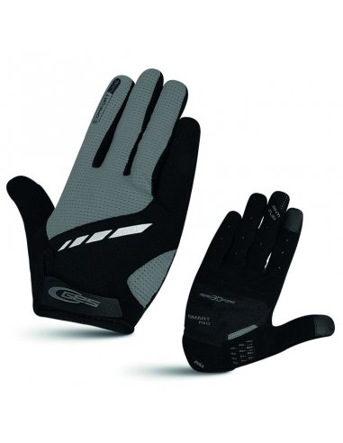 GUANTES LARGOS GES COMFORT GRIS/NEGRO...