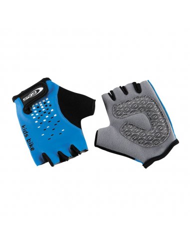 GUANTES GES NIÑO KIDS BIKE AZUL/NEGRO...