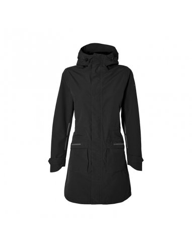 ▷ PARKA IMPERMEABLE BASIL MOSSE MUJER NEGRO TALLA
