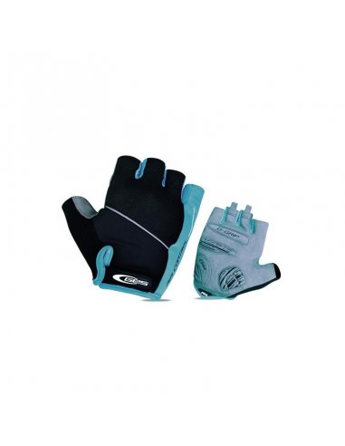 GUANTES CORTOS GES EVO NEGRO/AZUL...