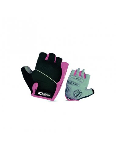 GUANTES CORTOS GES EVO NEGRO/ROSA...