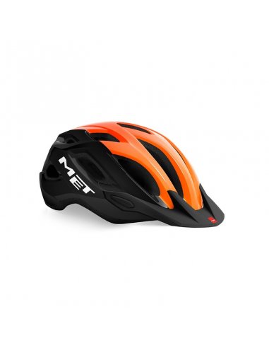 CASCO MET CROSSOVER NEGRO/NARANJA...