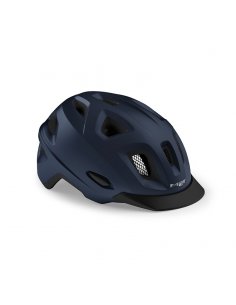 CASCO MET MOBILITE AZUL MATE S