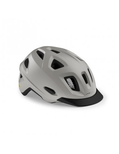 Casco con Luz MET MOBILITE GRIS MATE S