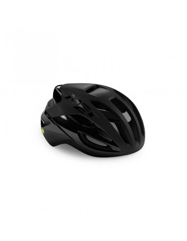 CASCO MET RIVALE NEGRO MATE BRILLO L