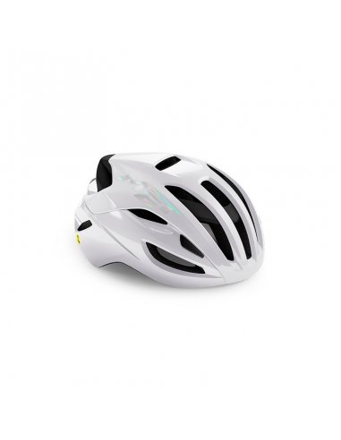 CASCO MET RIVALE BLANCO BRILLO L