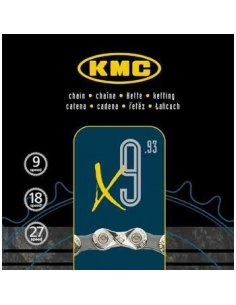 Cadena KMC X9.93 9v