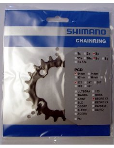 Plato Shimano XT M770 22...