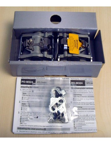 Pedales Shimano PD-M424  Los pedales mixtos de Shimano!