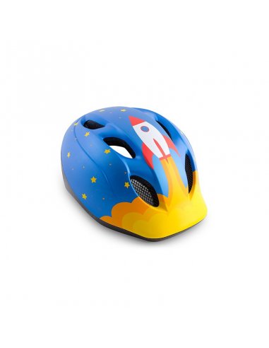 CASCO MET SUPERBUDDY BLANCO/AZUL...