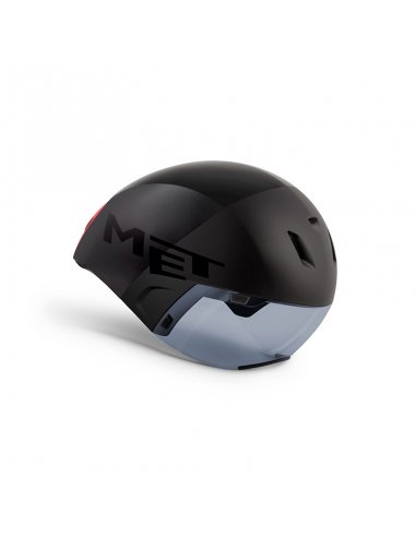 CASCO MET CODATRONCA NEGRO/ROJO MATE L