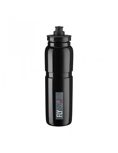 BIDON ELITE FLY NEGRO LOGO GRIS 950 ml