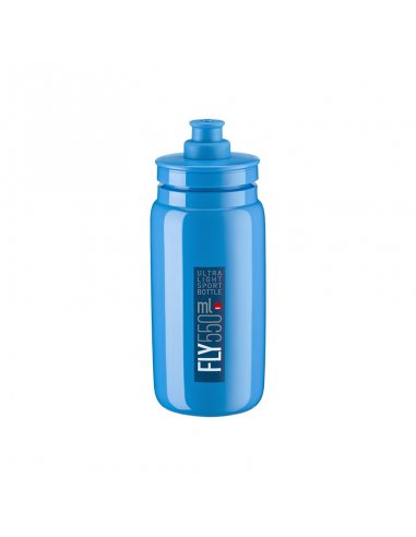 BIDON ELITE FLY AZUL LOGO AZUL 550 ml