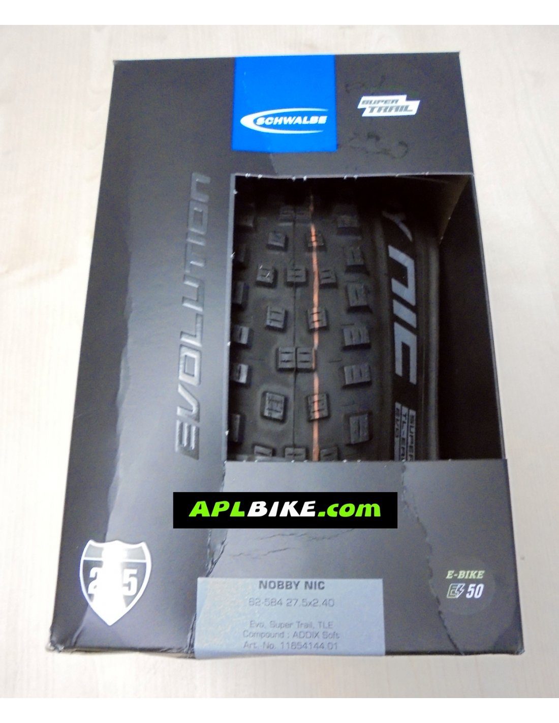 Schwalbe Cubierta MTB Nobby Nic EVO Tubeless 26´´ x 2.40