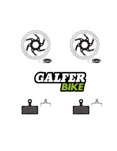 Pack Discos Galfer 160 +...