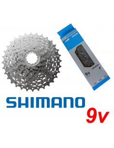 Pack cassette Shimano 11-32...